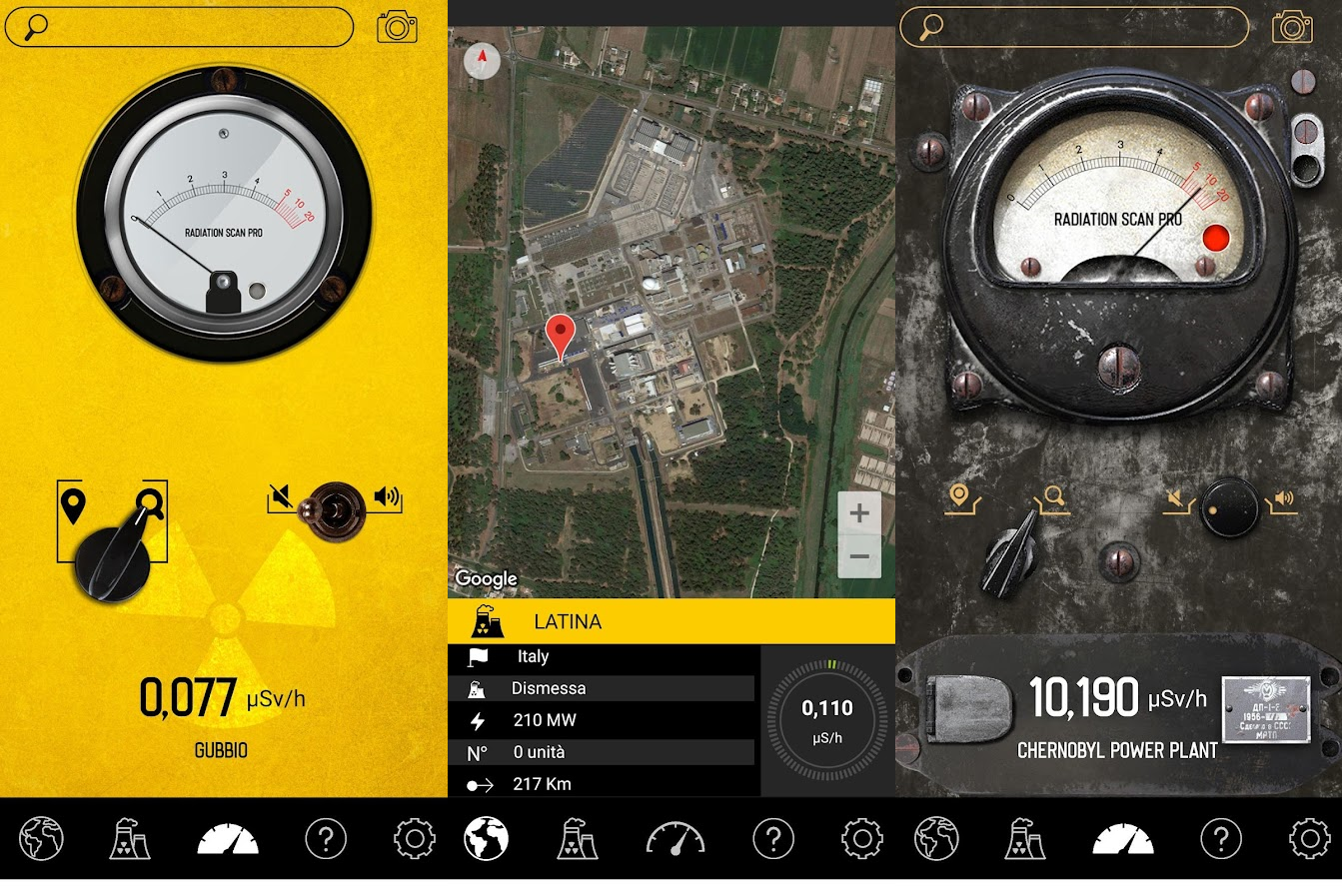 Radiation Scan Pro App